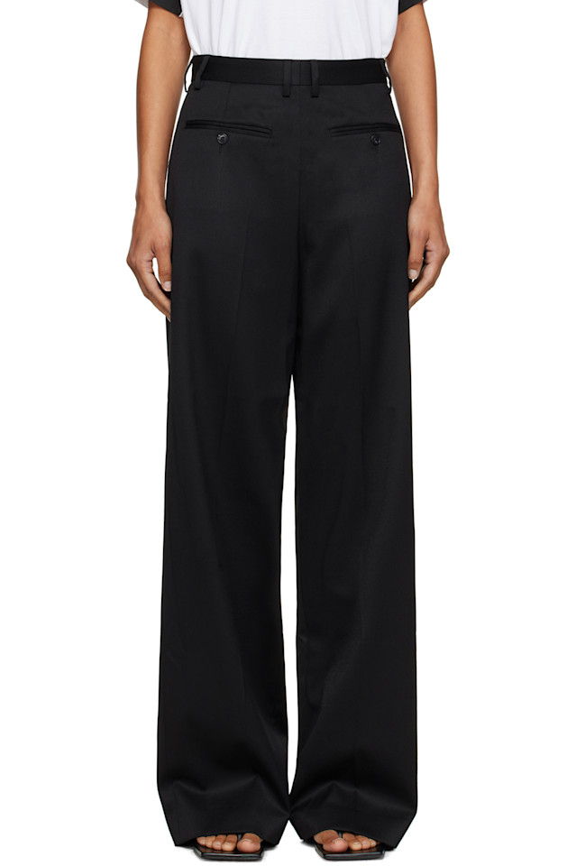 

Классические брюки Mm6 Maison Margiela, черный