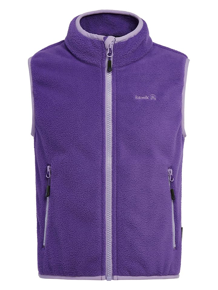

Kamik Флисовый жилет «Рассвет» фиолетового цвета