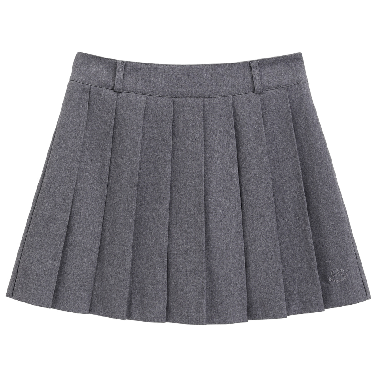 

Повседневная короткая юбка женская GAP, темно-серый