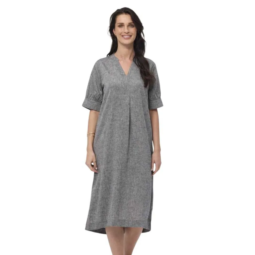 

Платье Redgreen Divine 3/4 Sleeve Midi, серый