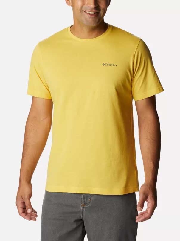 

Футболка Columbia Thistletown Hills Short Sleeve Tee, желтый