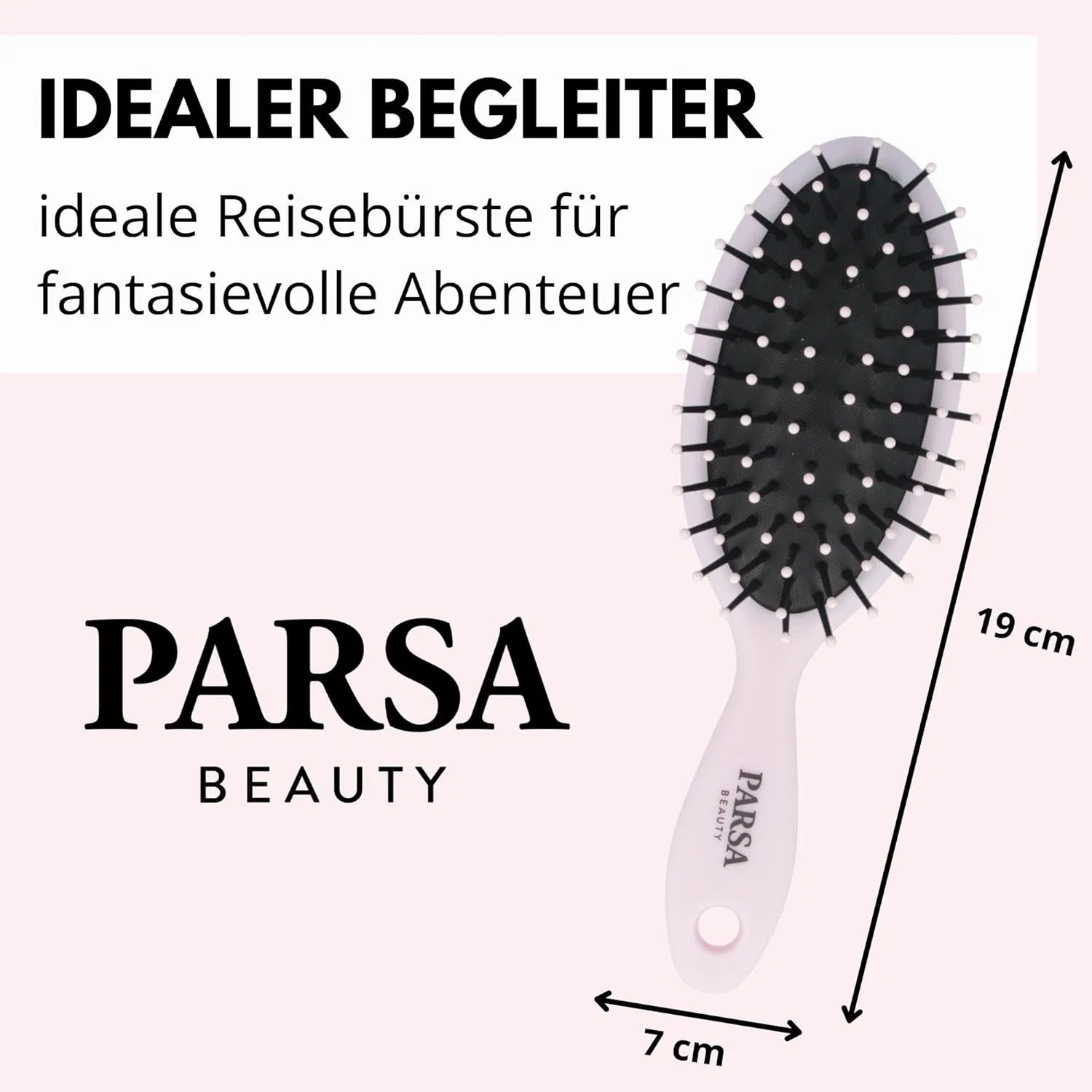 Детская расческа PARSA Beauty «Единорог Радуга» для сухих и влажных волос Parsa Beauty — фото 2