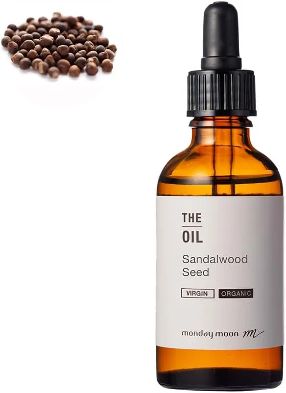 Масло для лица Monday Moon — Sandalwood Seed Oil, Organic, 50 мл