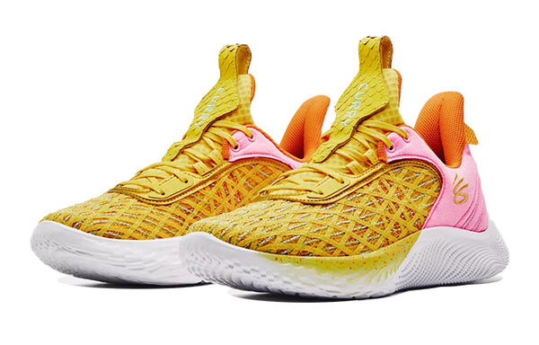 Кроссовки sesame street x curry flow 9 'street pack - play big' Under Armour, желтый — фото 3
