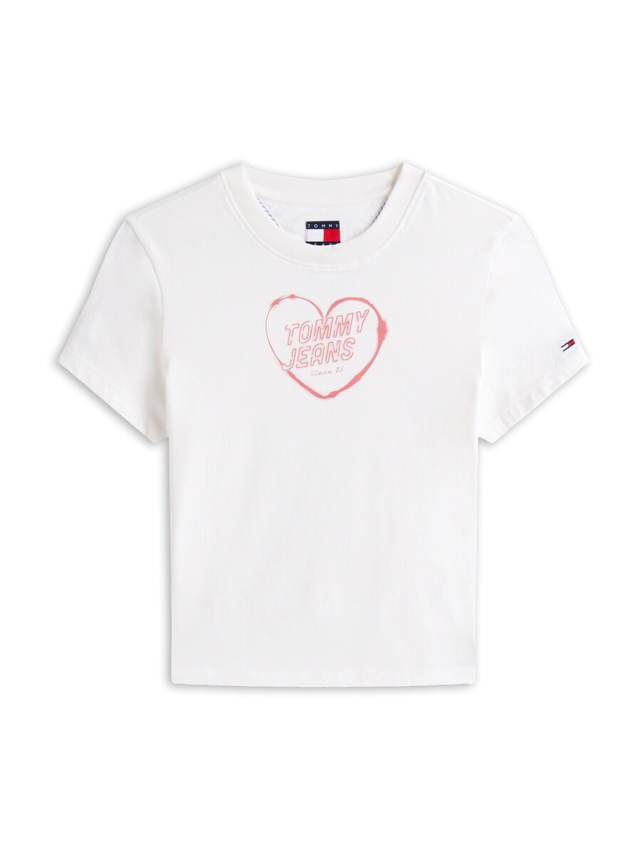 

Рубашка Tommy Jeans Heart, белый