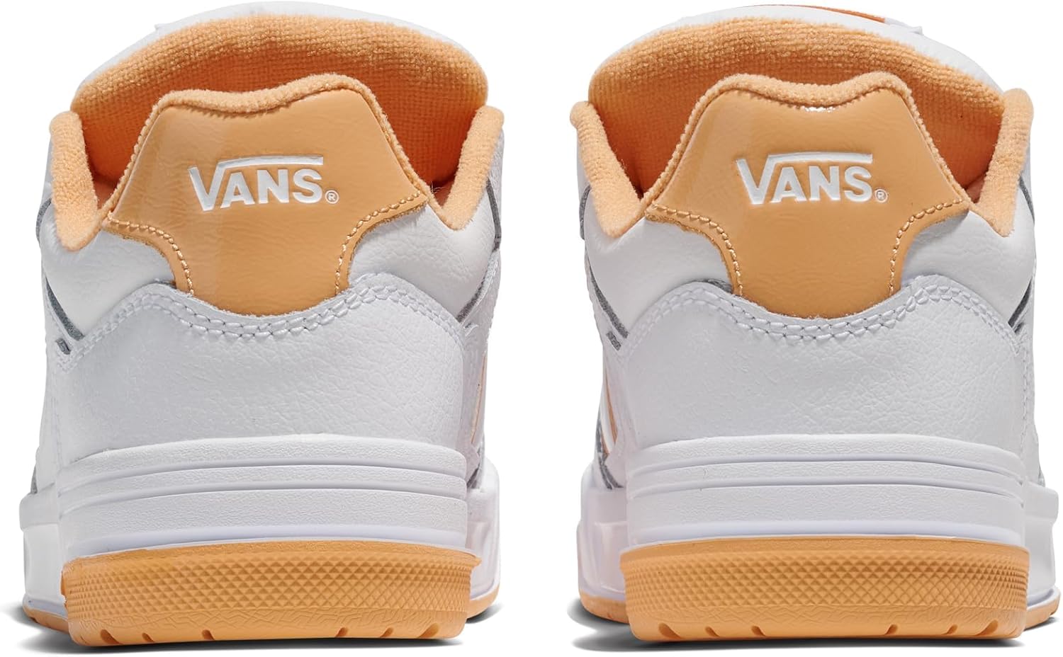 Унисекс-кроссовки Vans Upland, белый/оранжевый — фото 3