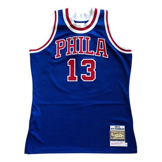 

Баскетбольное джерси Mitchell & Ness NBA Wilt Chamberlain 1966-67 Authentic Jersey Philadelphia 76ers