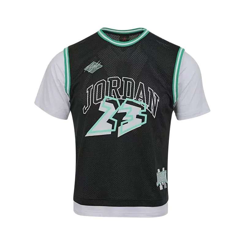 Детская футболка с круглым вырезом Jordan, Black