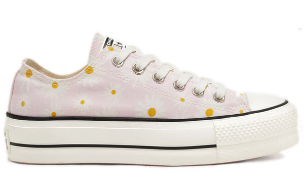 Кроссовки chuck taylor all star lift platform low 'camp - daisies' Converse, розовый — фото 2