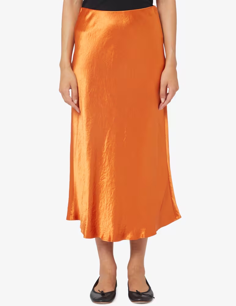 

Юбка миди Alessio Max Mara Leisure, оранжевый