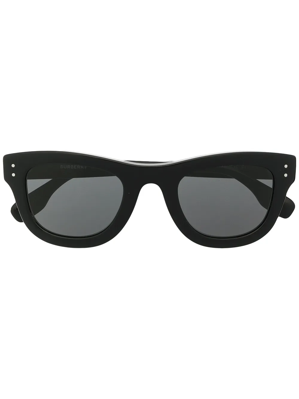 

Солнцезащитные очки Sidney в массивной оправе Burberry Eyewear, черный
