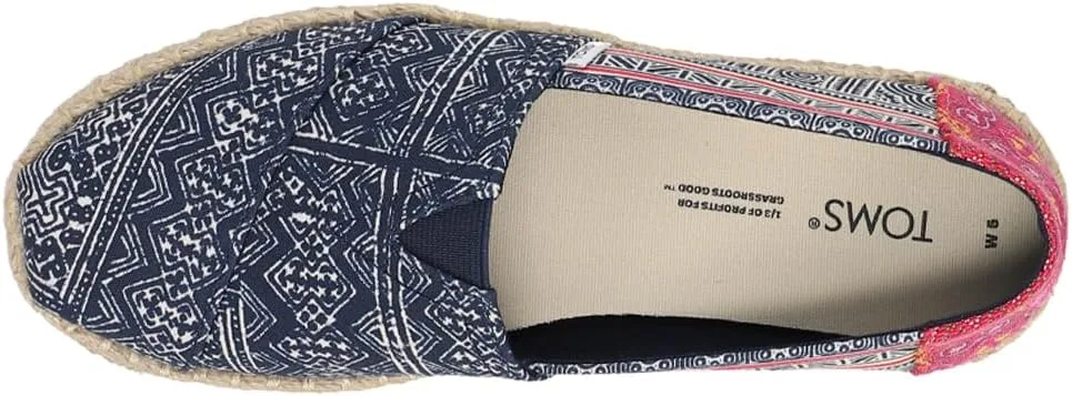 Эспадрильи Toms Tiny Classic 13001D10 - унисекс, индиго — фото 4