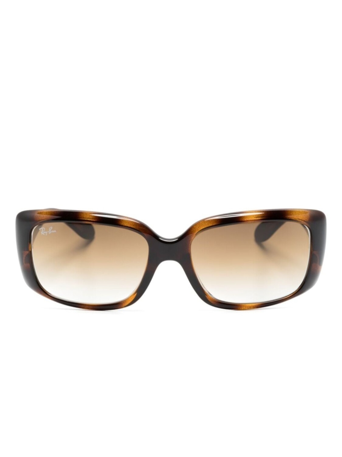 

Ray-Ban солнцезащитные очки RB4389 в прямоугольной оправе, коричневый