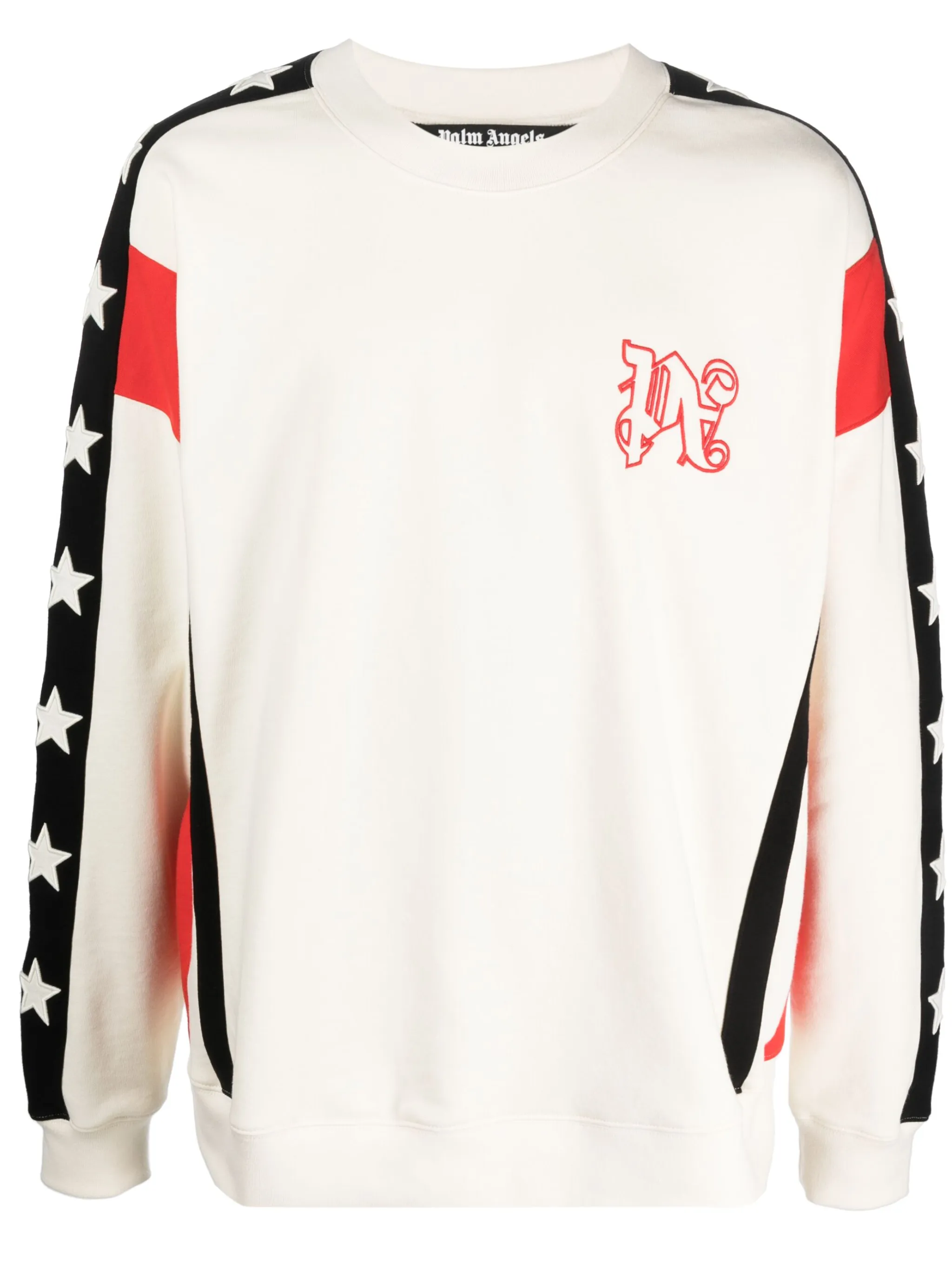 

Толстовка с вышитым логотипом Palm Angels, белый
