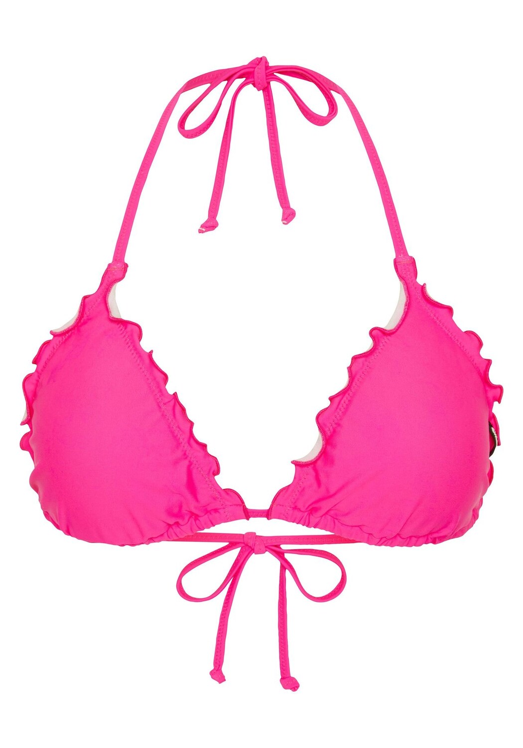 

Лиф бикини с треугольными оборками CHIEMSEE, цвет Pink Glo