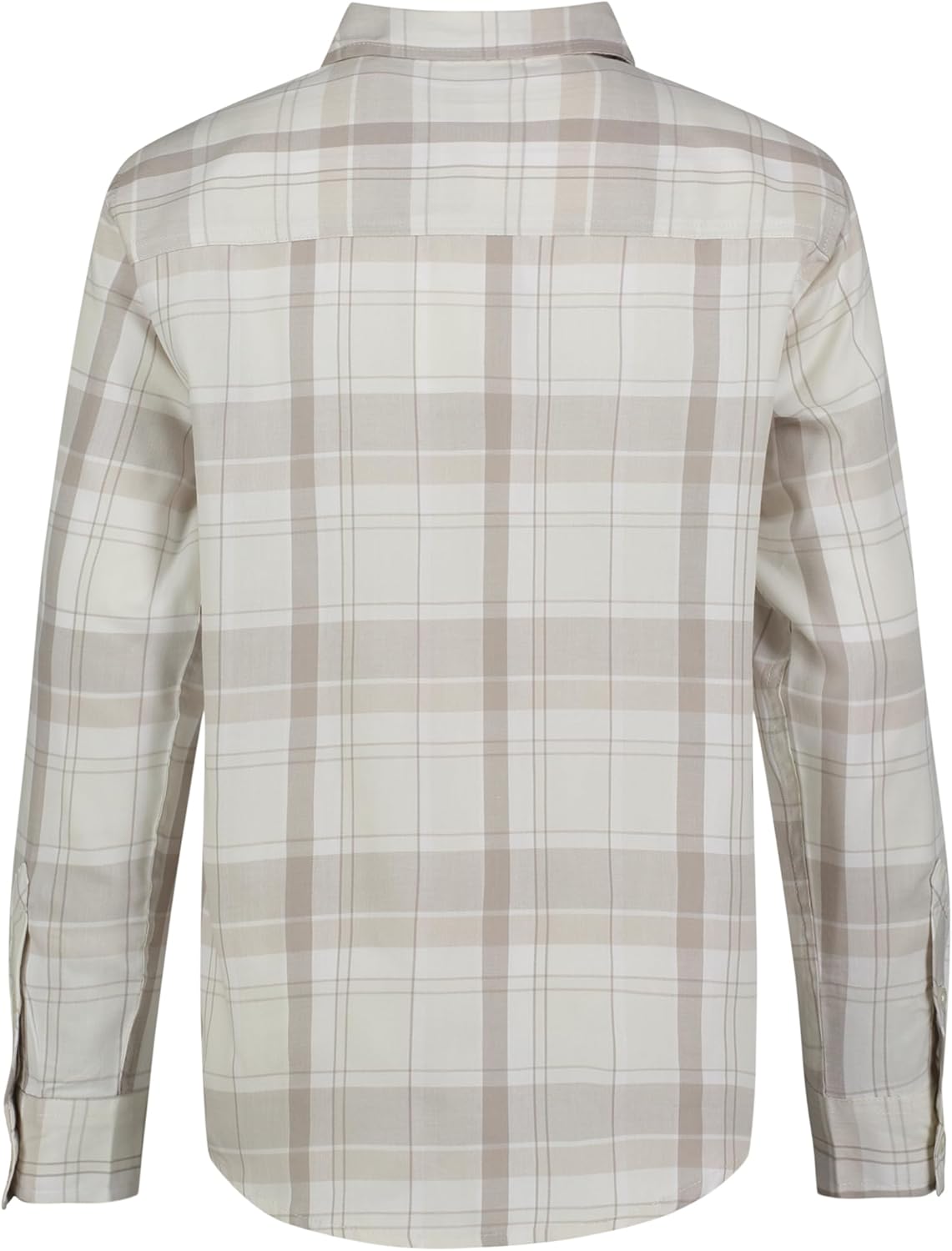 Рубашка Calvin Klein Legacy для мальчиков с длинным рукавом и застежкой на пуговицы, Drizzle Plaid — фото 2