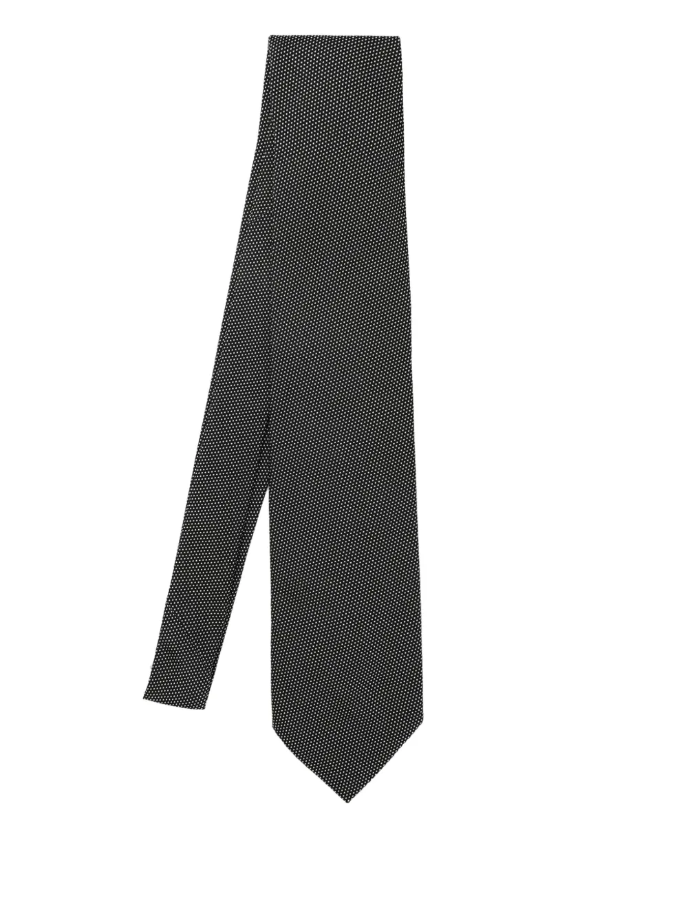 

Жаккардовый галстук с узором Destin, черный