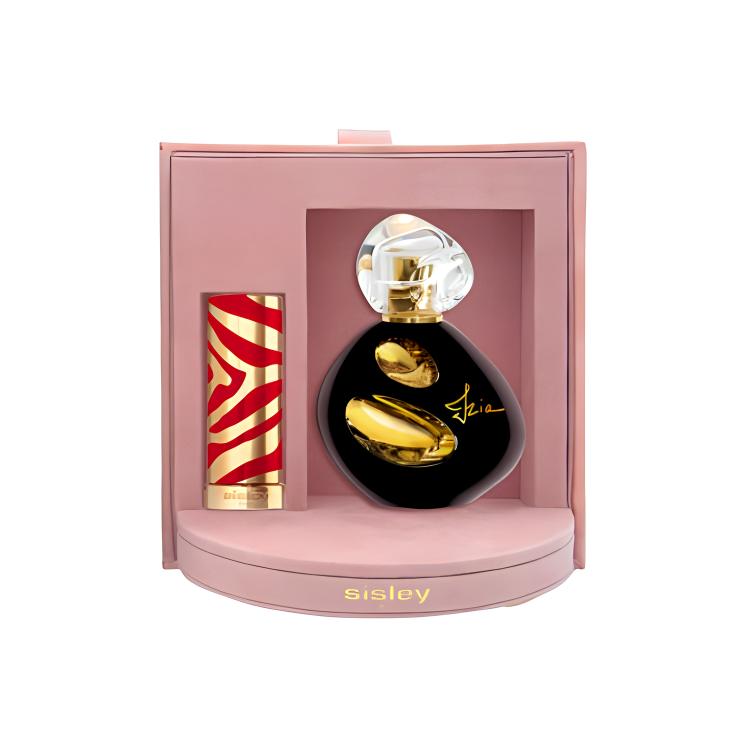 Sisley XISILI Isa Night+Enchanting набор помады и парфюма Eau De Parfum Blackcurrant Rose 30ml+3.4g — фото 3