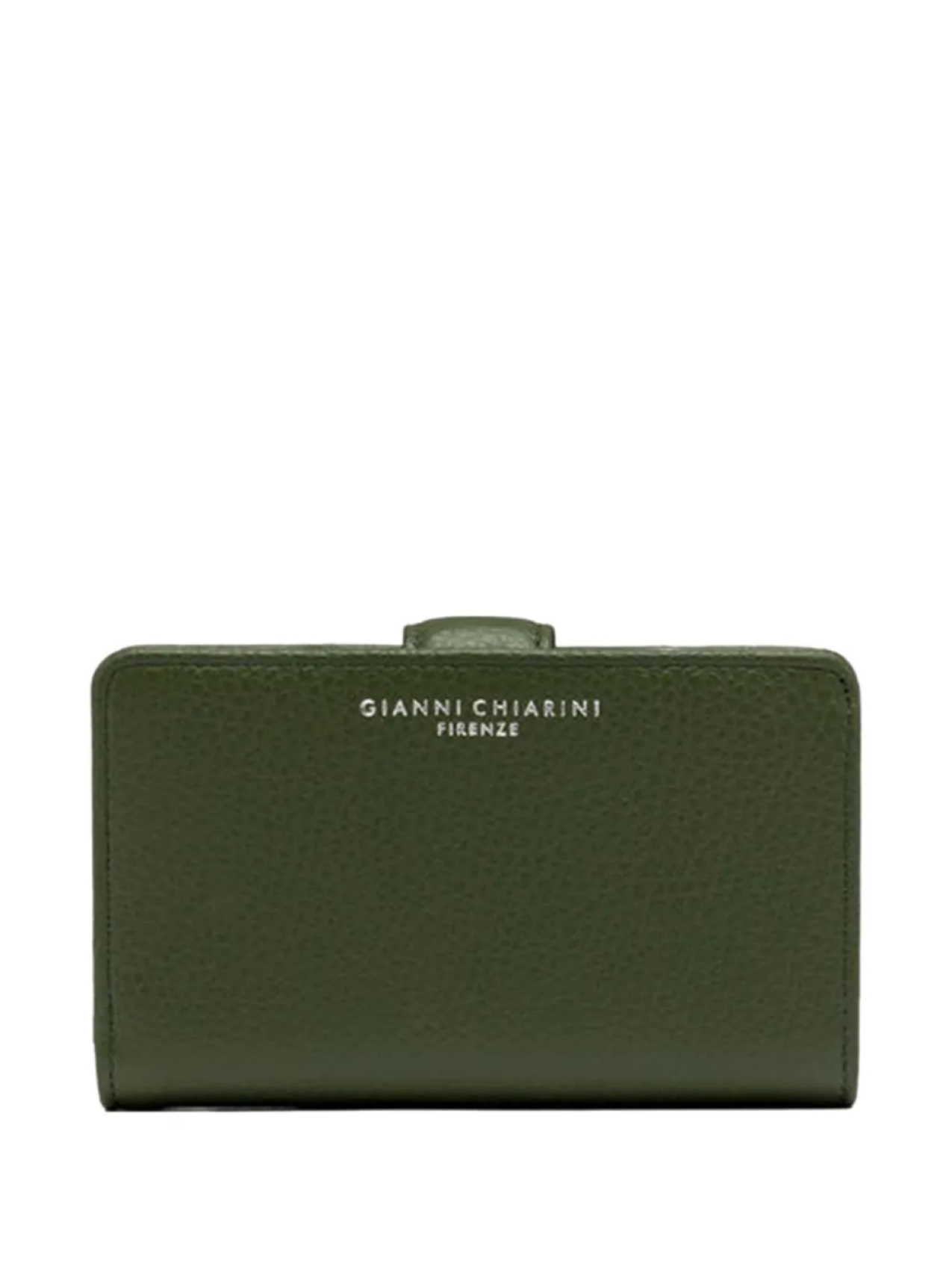 

Кошелек GIANNI CHIARINI из шагреневой кожи с клапаном, зеленый