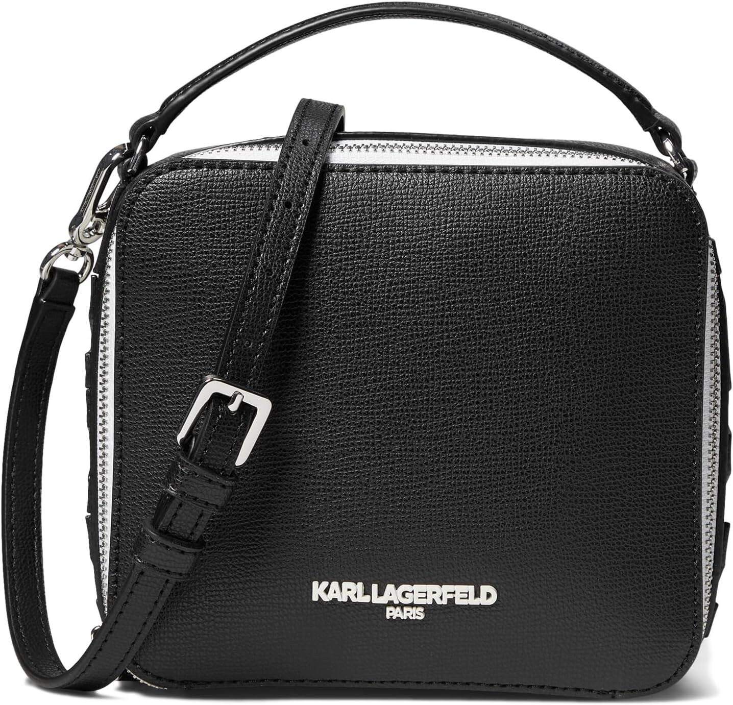 

Сумка кросс-боди Karl Lagerfeld Paris Maybelle Crossbody, цвет Black/Silver