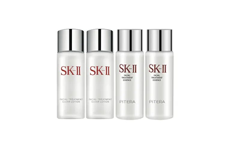 SK-II Набор пробников SK II Goddess Water Clear Lotion & Red Bottle Cream сыворотки увлажняющие и питательные — фото 4