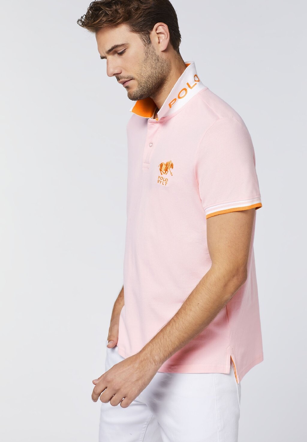 

Рубашка поло UNISEX Polo Sylt, светло-розовый