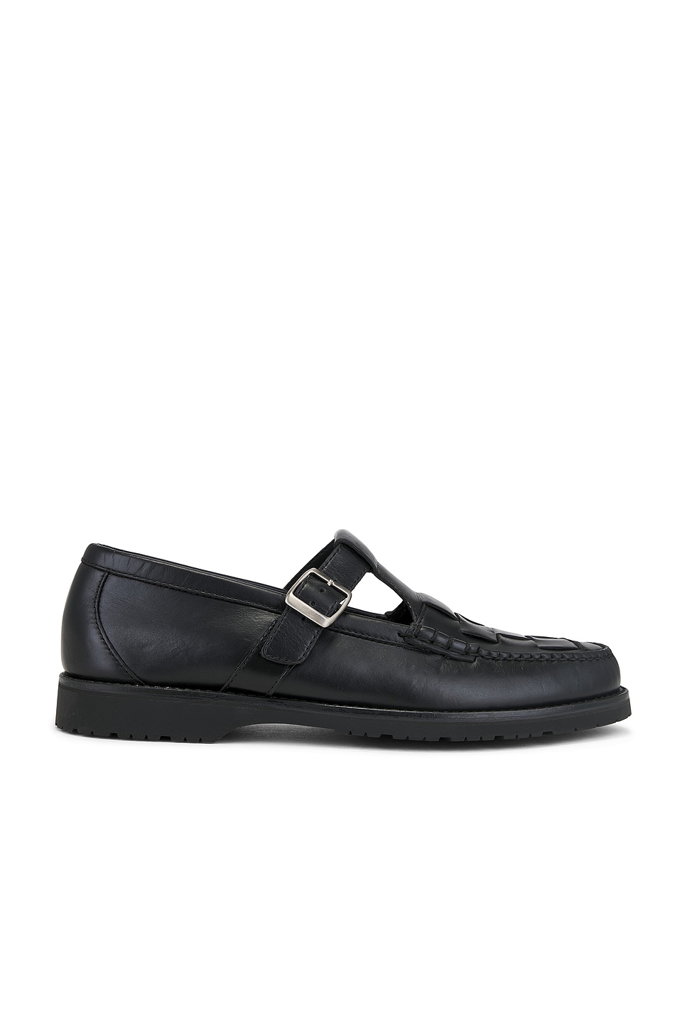 

Мокасины Fisherman Mini Lug Smooth Leather Weejun G.H.Bass, Black
