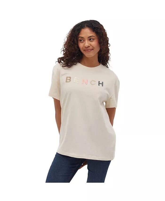 

Женская футболка Aomie Over Tee Bench DNA, белый