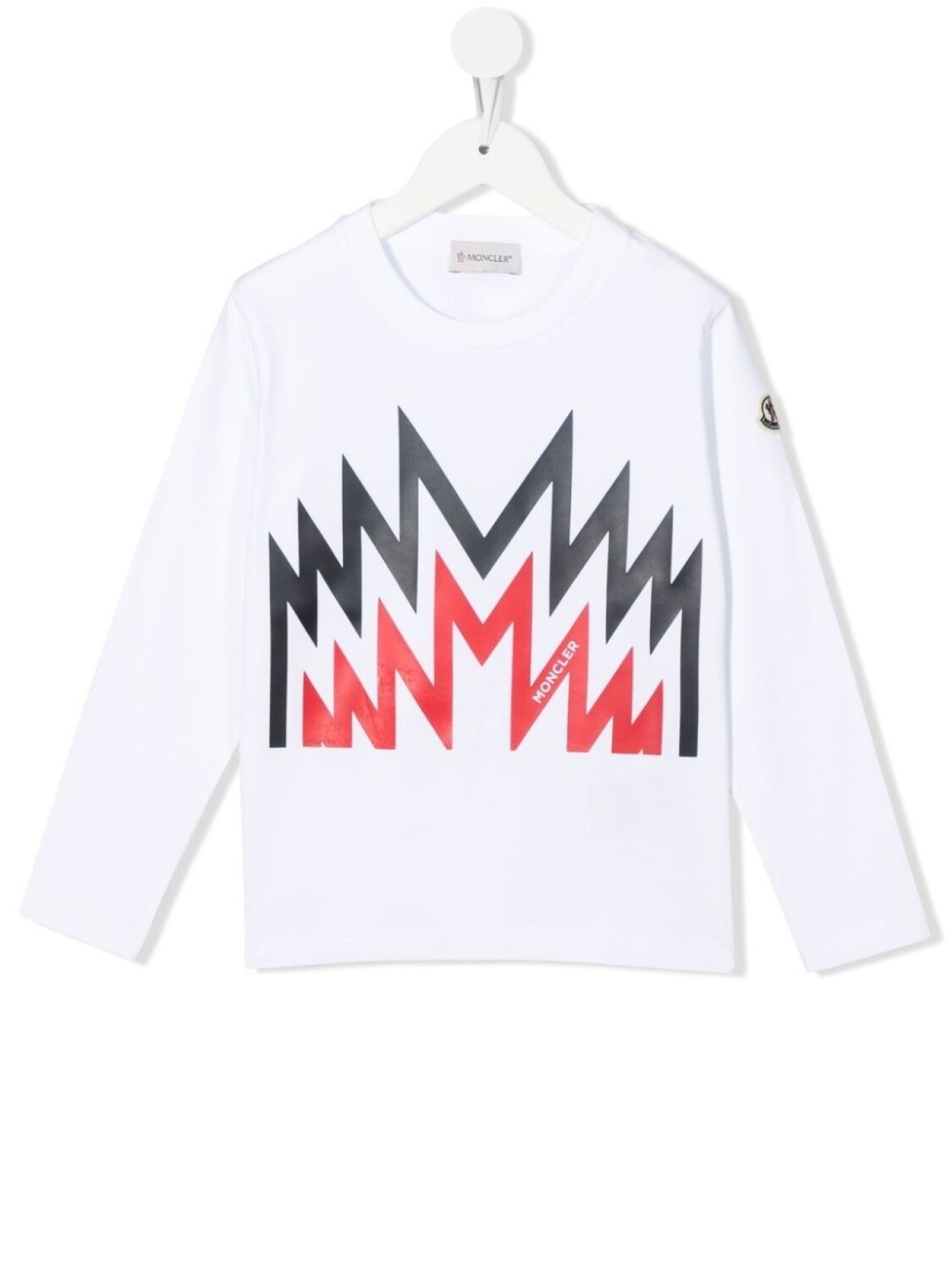 

Толстовка с логотипом Moncler Enfant, белый