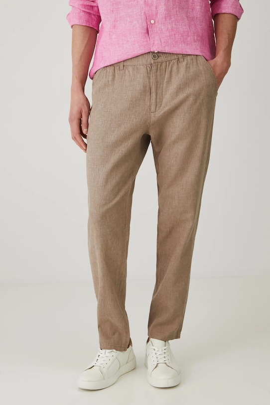 

Льняные брюки Medicine, бежевый