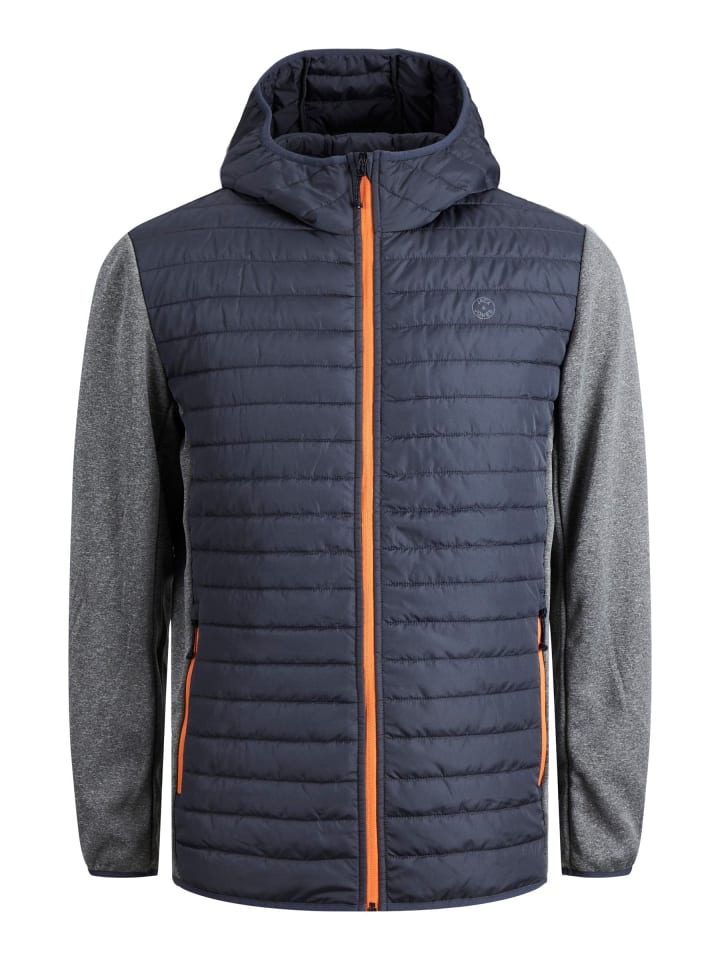 

Демисезонная куртка JACK & JONES PLUS, серый меланж