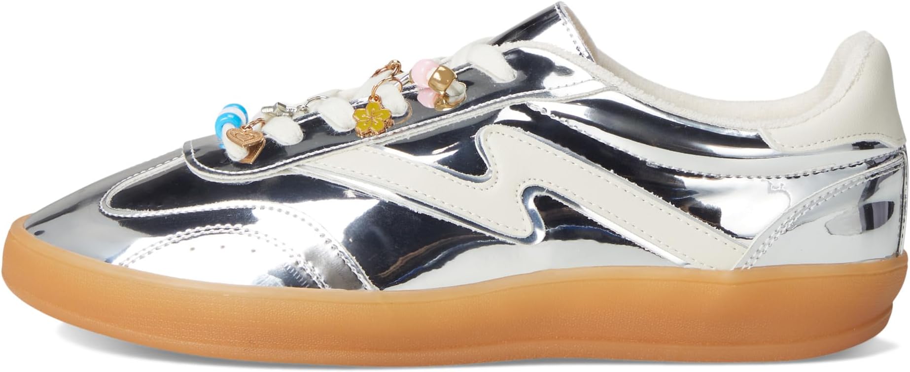 Кроссовки Madden Girl Giia, цвет Silver Multi 1 — фото 4