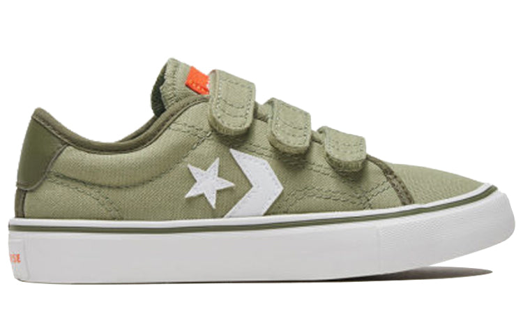 Кеды Converse Star Replay 3V Kids' Sneakers, зеленый — фото 2