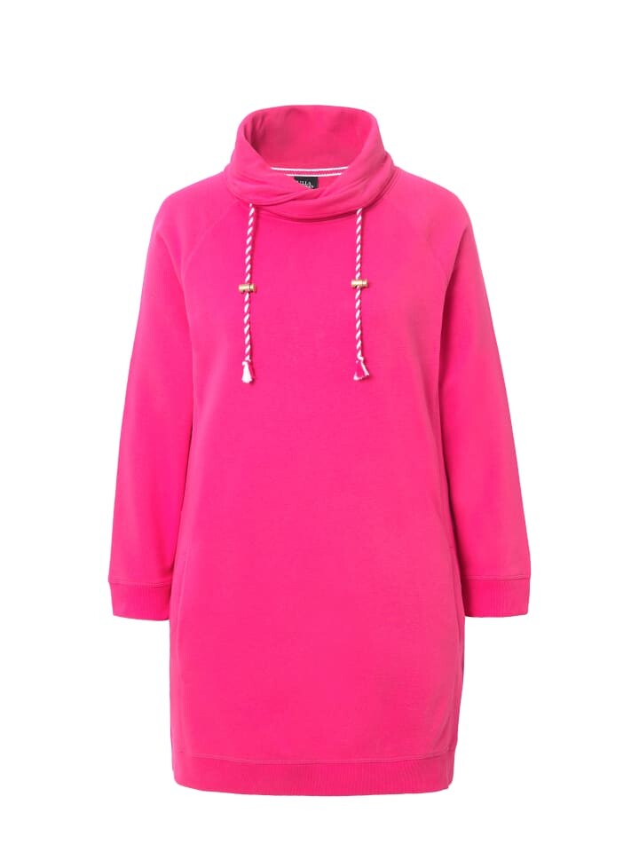 

Платье до колена Ulla Popken Kleid, цвет magentapink