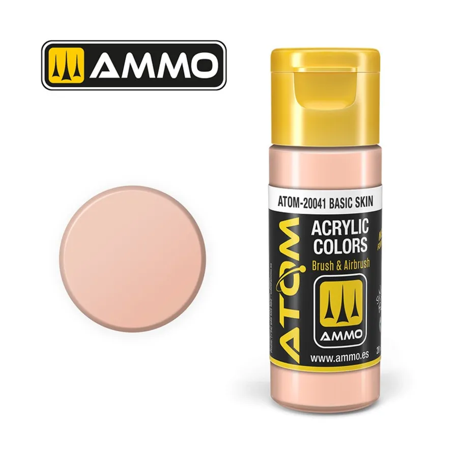 

Базовый скин, ATOM Acrylic Paints