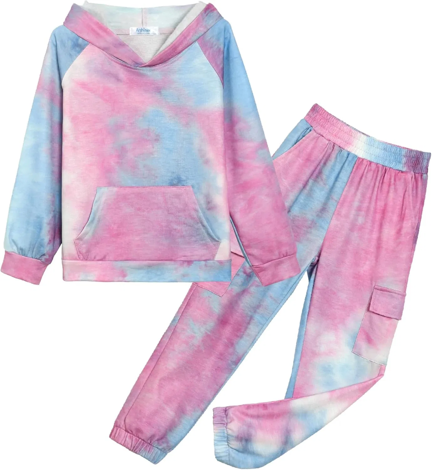 Детский спортивный костюм тай-дай, Arshiner, 2 предмета, F-tie Dye