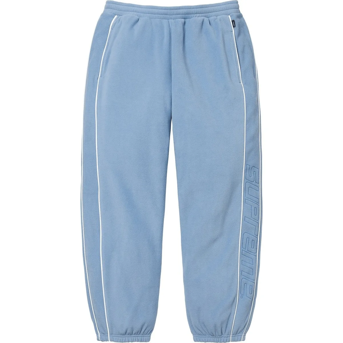 POLARTEC FW25 WEEK19 Polartec Reflective Piping Pant вязаные свитшоты унисекс Supreme, красный — фото 2