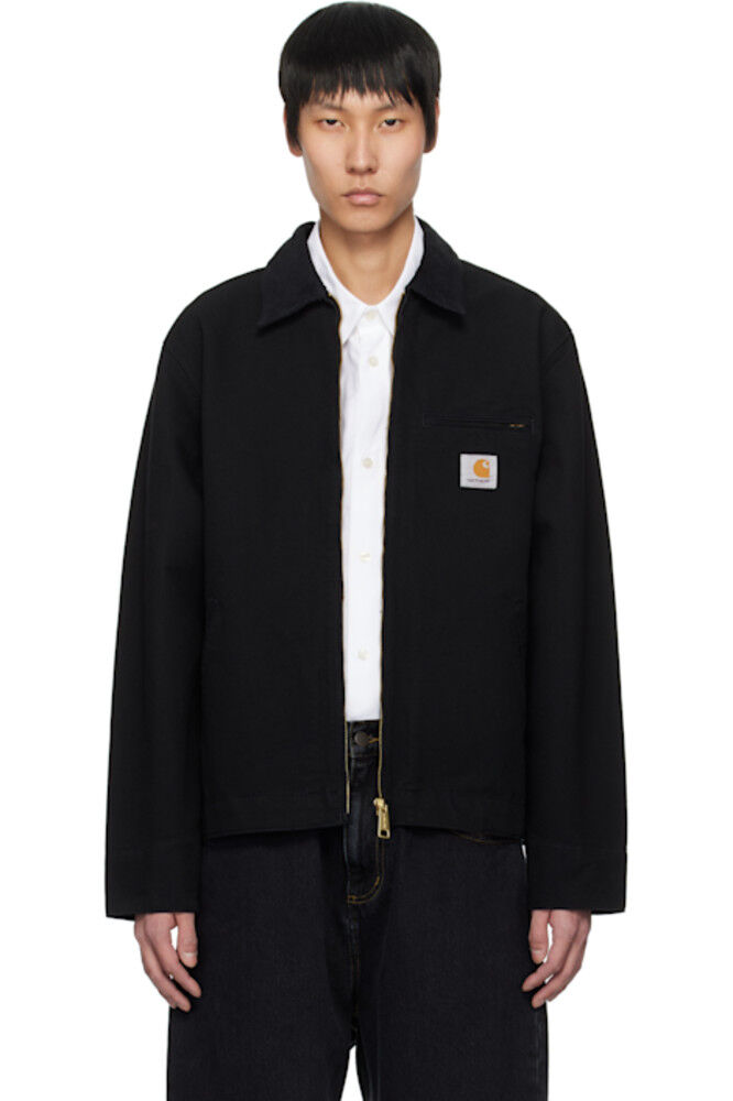 

Черная весенняя куртка Detroit Carhartt Work In Progress