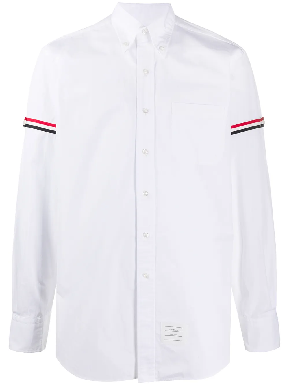 

Рубашка с полосками RWB THOM BROWNE, белый