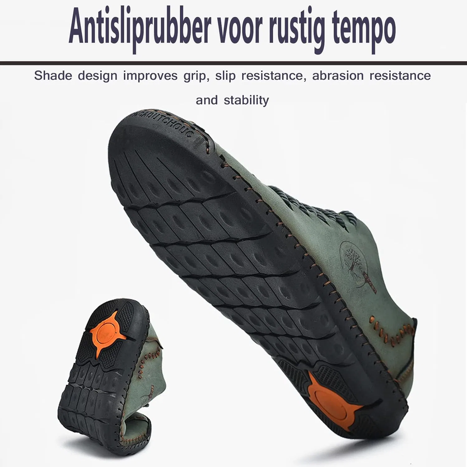 Мужские лоферы Asifn Leather Sneakers, черный — фото 2