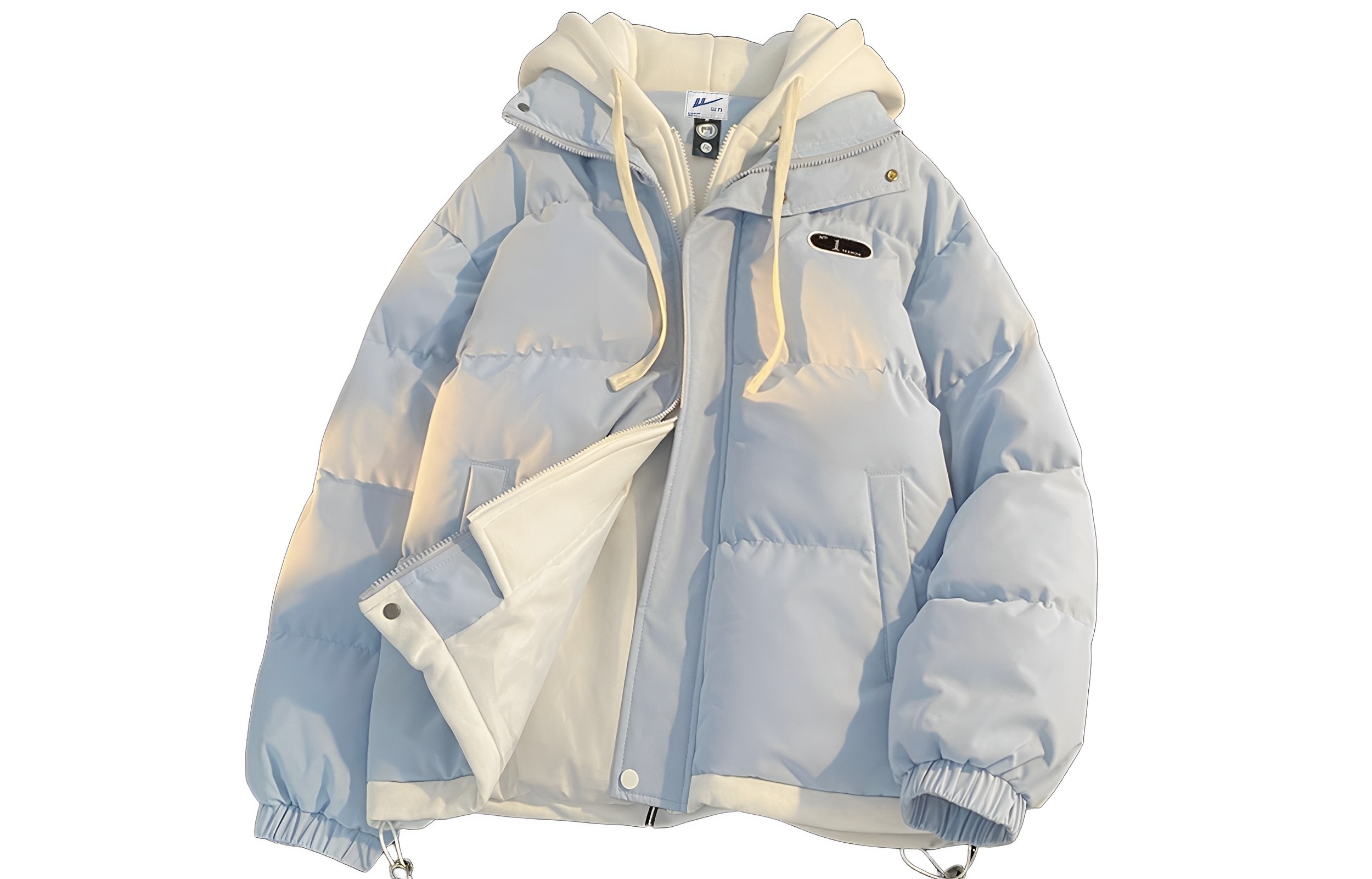 

WARRIOR Пуховик Huichao Riding The Wind Collection унисекс, Light Blue