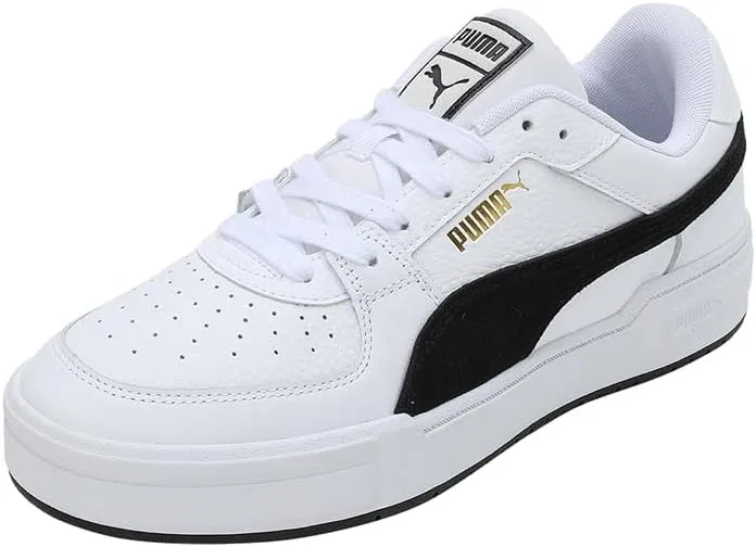 Теннисные кроссовки PUMA Unisex Ca Pro Suede Fs, белый/черный