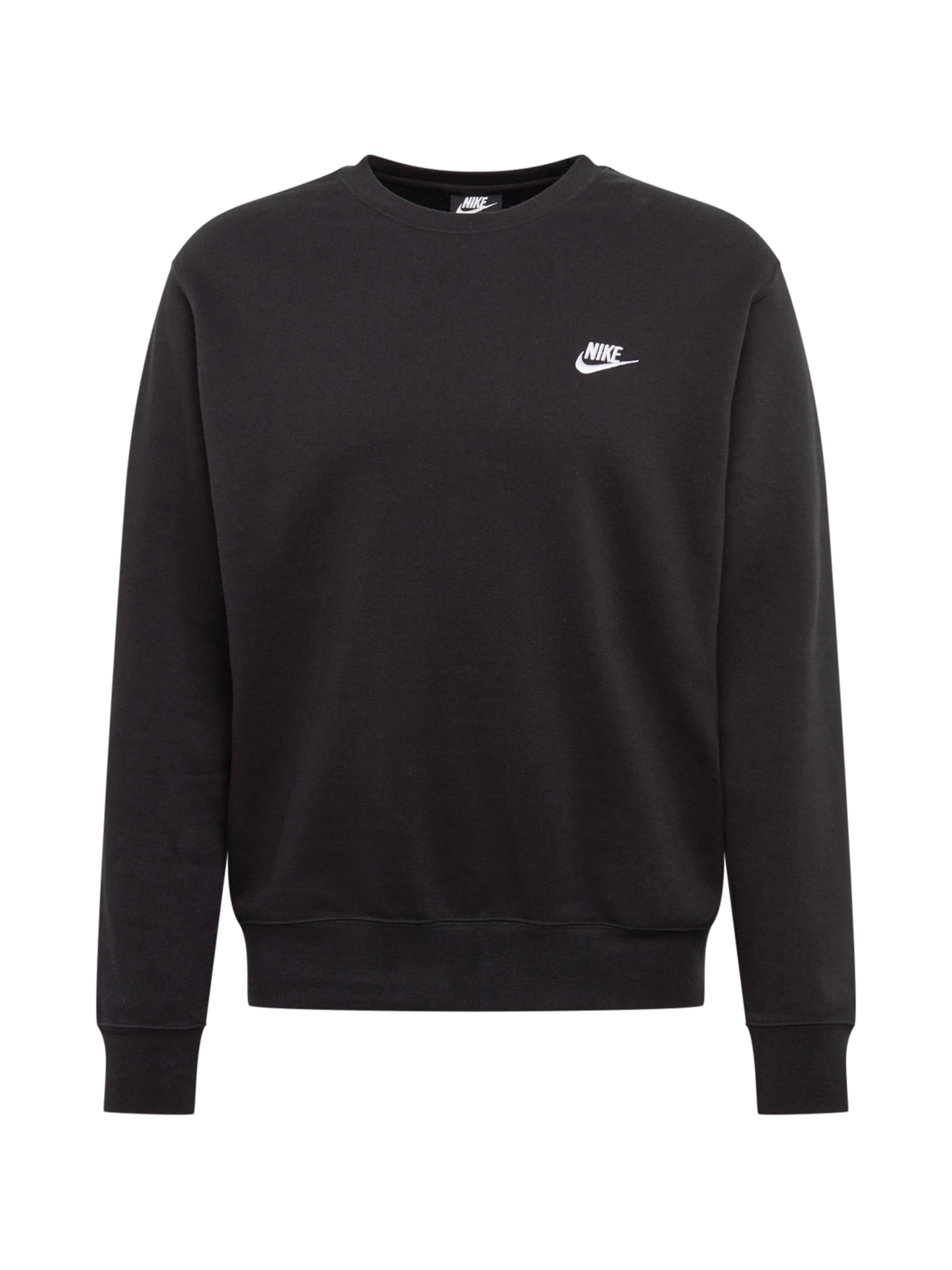 

Nike Sportswear Свитшот 'Club Fleece' Regular fit черный