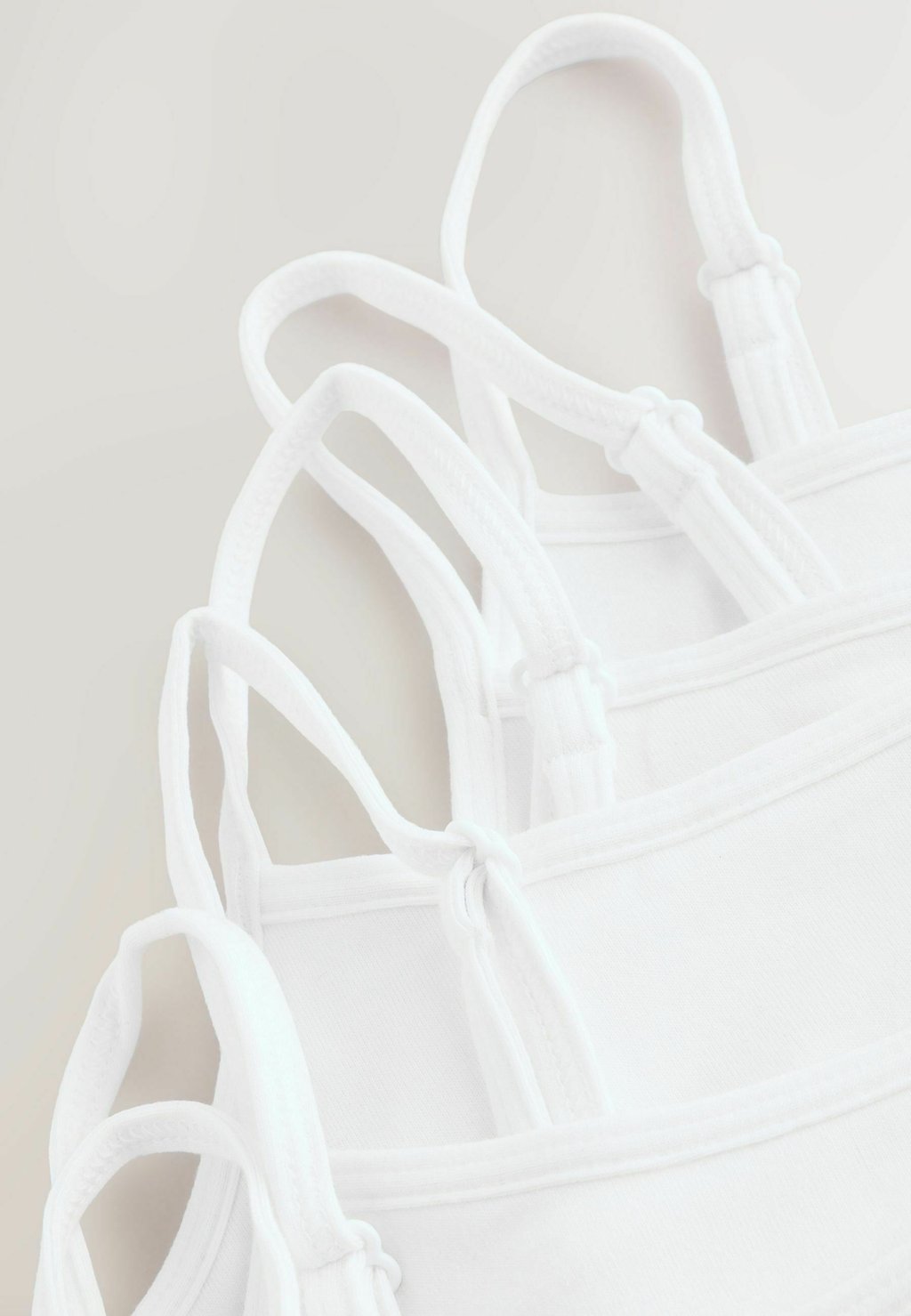 Топ STRAPPY CROP  7 PACK Next, белый — фото 4