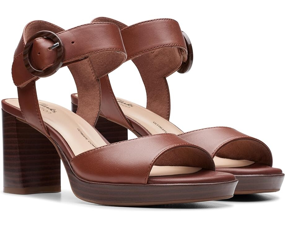 

Туфли Clarks AmbyrLyn Ruby, цвет British Tan Leather