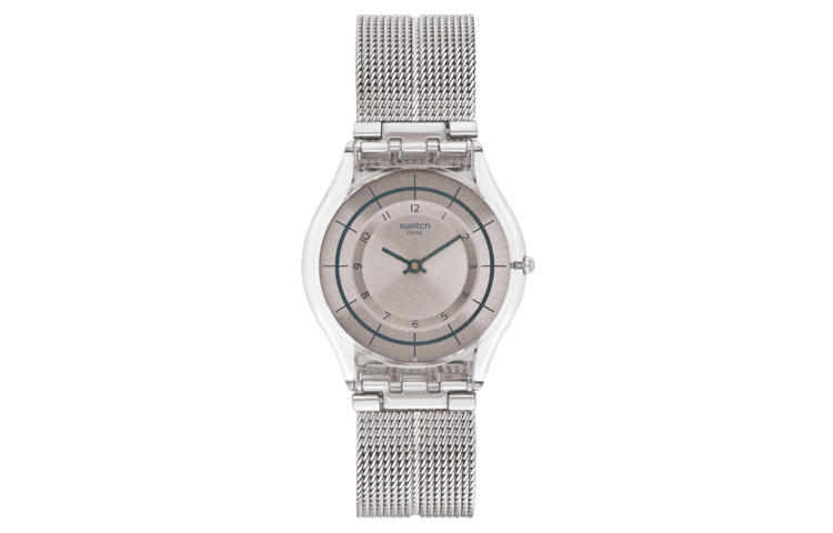 

SWATCH Часы Unisex 34mm Silver Watch SFE109M