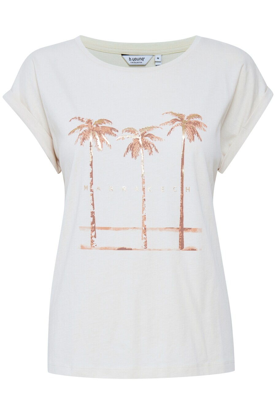 

Футболка b.young Shirt, цвет beige/ecru