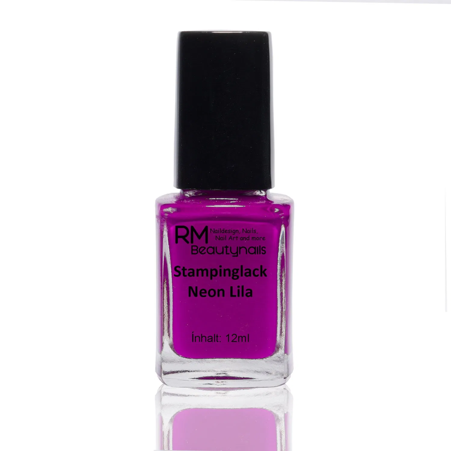 Лак для стемпинга «Неоновый фиолетовый» 12 мл от RM Beautynails Rm Beautynails