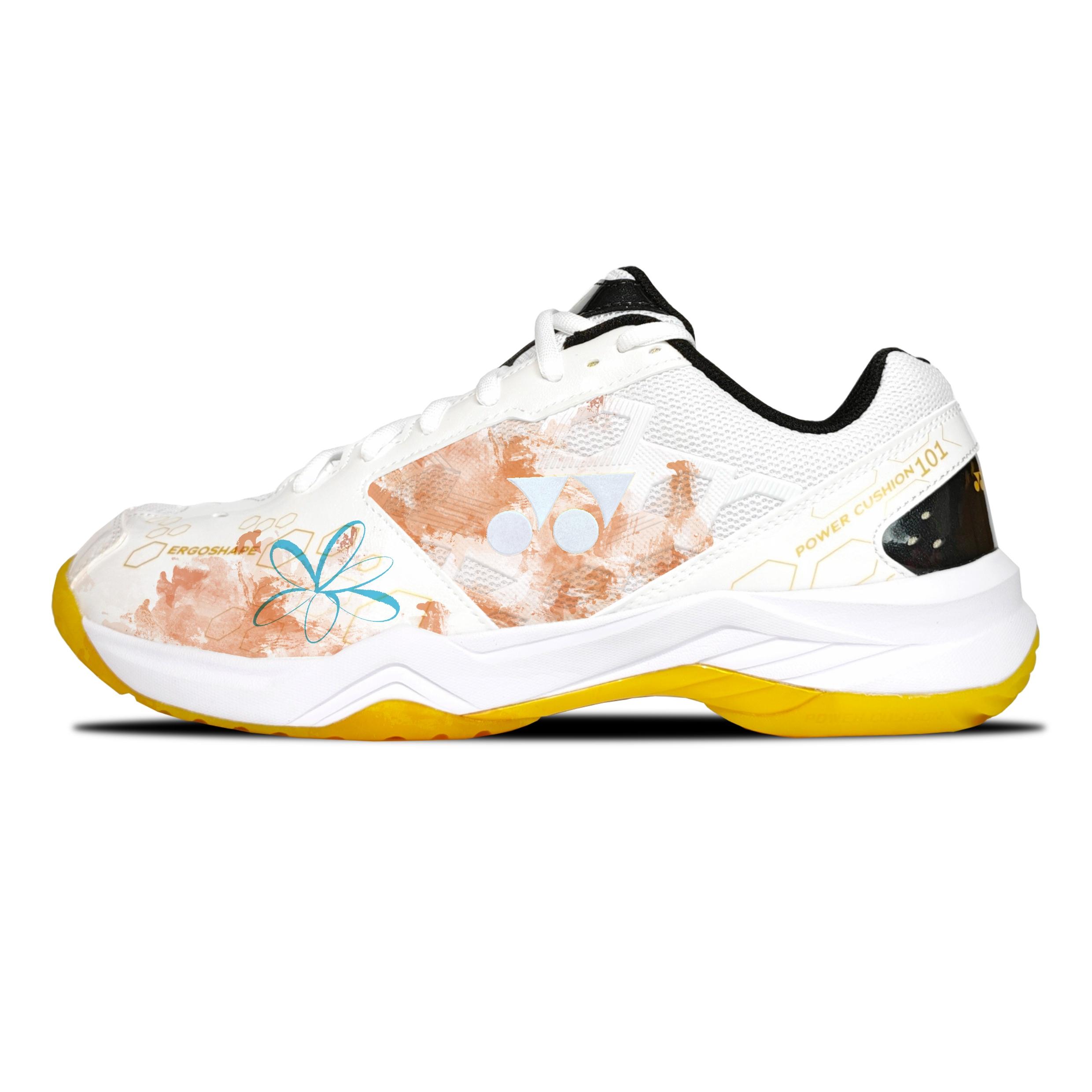 

Power Cushion устойчивые к истиранию увеличивающие рост низкие кроссовки для бадминтона Unisex YONEX, оранжевый