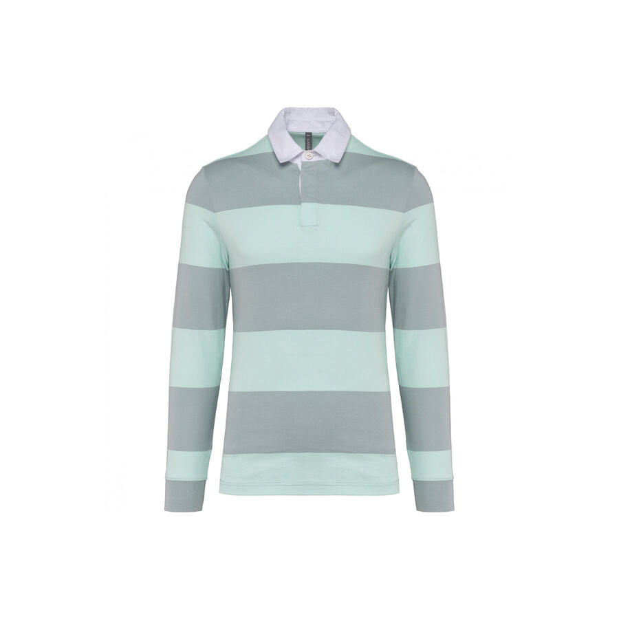 

Полосатая рубашка-поло с длинным рукавом Kariban